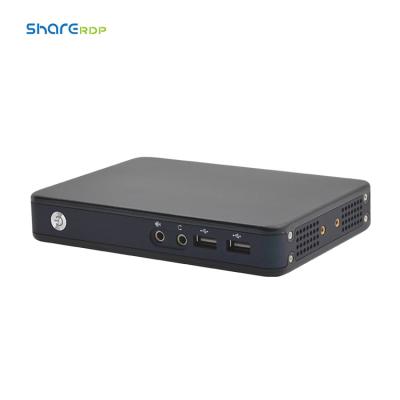 China 60 Seats Professional Fanless PC FL700N RK3288 A17 2GB 8GB Fanless Thin Client PC Reference Zeros Client Computer for sale