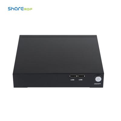 China For Business 2*USB3.0 4*USB2.0 VGA HD LAN COM DC 12V 3A Barebone Mini PC With N2840 J4125 CPU I3 I5 I7 PC Mini For Business School for sale