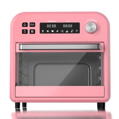 China Easy Operate 15L Digital Led Convection Big Electric Oven Etl Capacity Food Multi Logo Custom Mini Air Fryer Multifunctional for sale