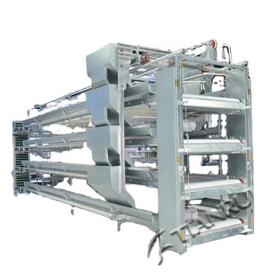 China Farms As Series H Type Automatic Feeding Broiler Cages For Sale for sale