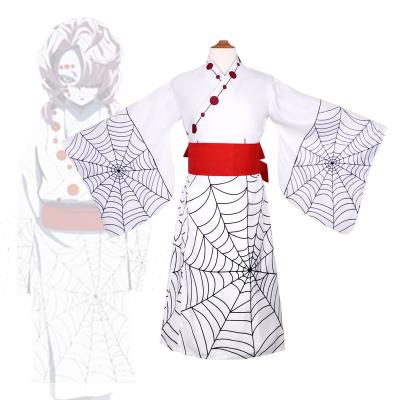 China Polyester Manufacturers Direct Sale Anime Demon Slayer Cosplay Costume Demon Slayer Cosplay Set Wholesale High Quality for sale