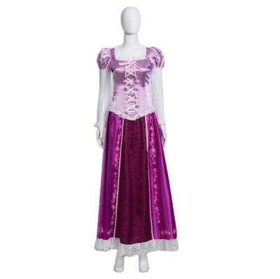 China Finest Factory Supply Price Purple Princess Dresses Women Directly for sale