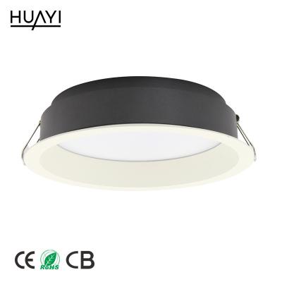 China Modern HUAYI Downlight color temperature switchable multifunctional led tube lamps have dial code switch for sale