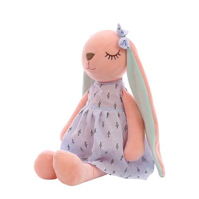 China Gift Plush Baby Toys Long Ears Doll Soft Plush Toys For Children Rabbit Bunny Stuffed Plush Animal Toys for sale