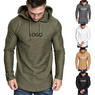 China Autumn Long Sleeve Cotton anti-shrink men sports wear hoodie leather quilting mens hoodies sweatshirts mens casual tracksuit for sale