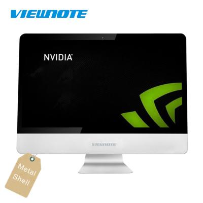 China 27 Inch Aluminum Desktop i3 10100 / i5 10500 / i7 10700 GTX 1650 Build In Camera 4G Discrete Graphics All In One PC for sale