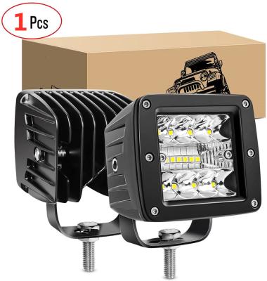 China NEW 6 Lighting Patterns Aluminum 3Inch 42W LED Cube Combo LED Pod Light Driving Fog Lights For Jeep Offroad Car Trucks ATV UTV SUV for sale