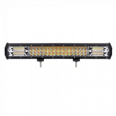 China 20 PC 288W Inch Top Mount LED Amber Strobe Optical Quick Flash Guide Roof Truck Light Bar for sale