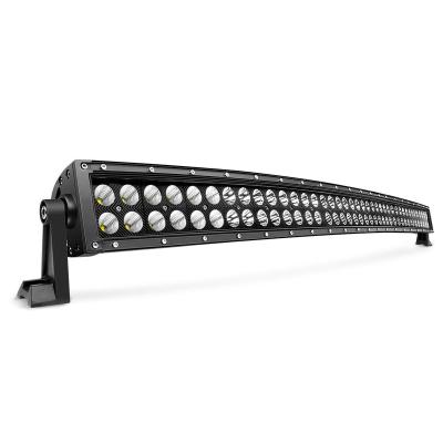 China Curved Double Shape Row 42 Inch 240W Black LED Cover Light Bar For Jeep JK JL Ford 150 Truck Truck Off Road for sale