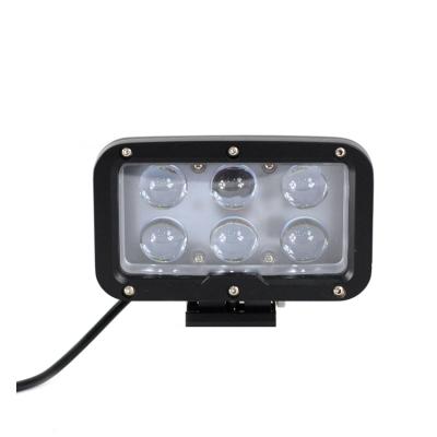 China Offroad Car 60w Aluminum High Power Double Array Driving 7inch Led Work Light for sale