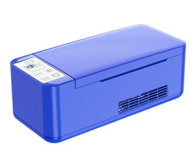 China Small Thermoelectric Refrigerated Portable Reefer Car Insulin Box Cooler Mini Cold Drug Refrigerator Outdoor Drive for sale