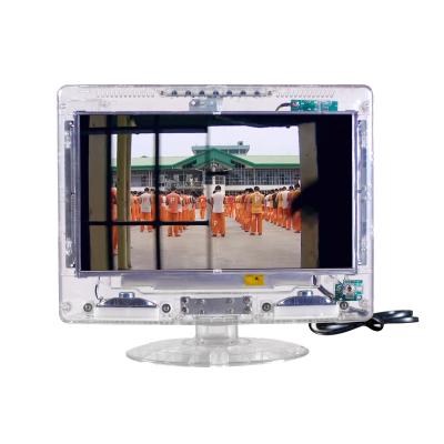 China Transparent Prison TV Full HD Clear Television Television With 13.3 / 15.6 / 18.5 / 21.5 / 23.6 Inch for sale