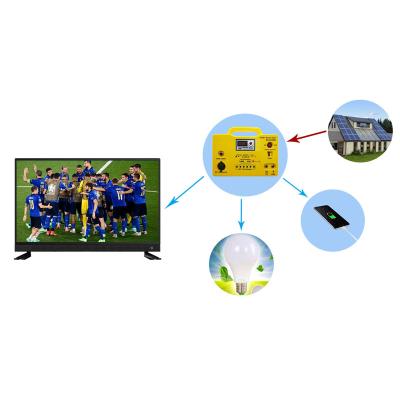 China PORTABLE TV 32 Inch LCD Screen TV Home Solar System With 4 Speakers for sale