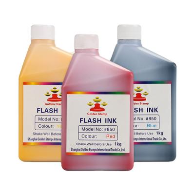 China Eco - Friendly Instant Ink For Stamp Polyester Fabric Durable Printing Ink for sale