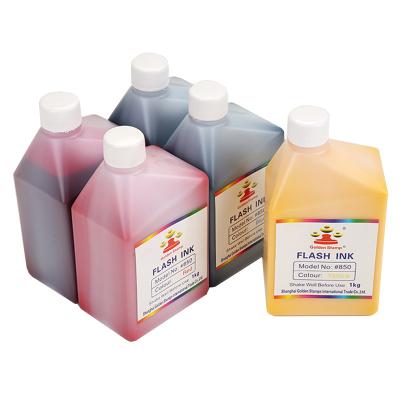 China Eco-friendly Flash Stamp Ink Photosensitive Ink for sale