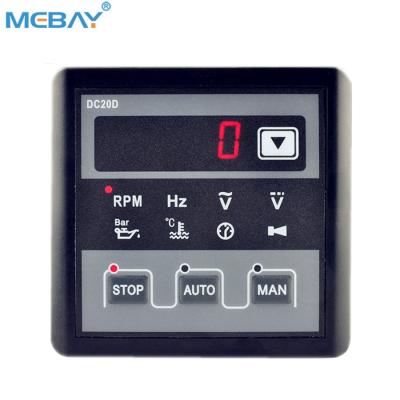 China Mebay DC20D Automatic Generator Control Panel Diesel Generator Spare Parts DC20D for sale