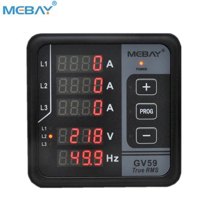 China Mebay AC 3 Phase Amp Meter GV59 GV59 for sale