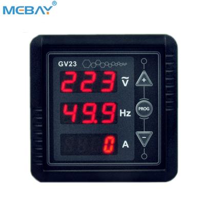 China LED Data Show Digital Panel Meter Ammeter GV23 For Gasoline Generator for sale