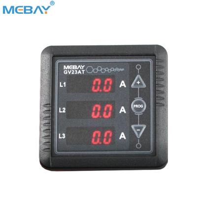 China Three Phase Generator Mebay Digital Generator Meter Ammeter Ampere Meter GV13AT for sale