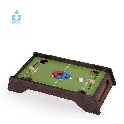 China Density board wood billiard table game with balls jumping ball table games wooden tabletopToys for sale