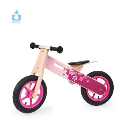 China Ride On Toy Hot Selling Kids Wooden Balance Bike Children Ride On Toy Wooden Bicycle Wood Baby Balance Bikes for sale