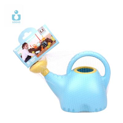 China Food Grade Kids Summer Sand Beach Toy Outdoor Water Beach Sand Toy Set Watering Can Kids Plastic Beach Toys for sale