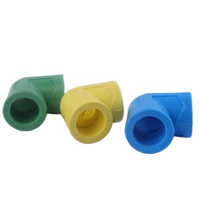 China PPR socket drinking water pipe pn20 reducing tee elbow pipe price list for sale