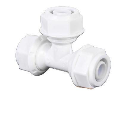 China Plastic POM Fittings Quick Connector Coupler for PPR Pipe Manufacturer for sale