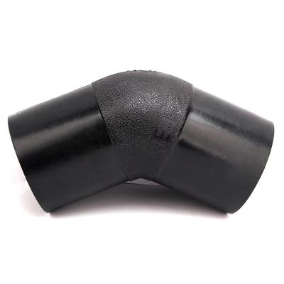 China HDPE Reducer HDPE Butt Pipe Fittings PN16 100 Pipe Fitting 63MM 90MM pe HDPE Pipe Fittings for sale