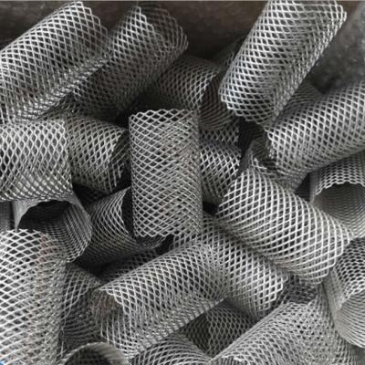 China Air Filter Screen Mesh Expanded Filter Expanded Metal Mesh Cylinder Micro Mesh Durable Metal Screen Filter Sieve for sale