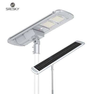 China SRESKY Garden All In One Integrated 40 Watt 120w Led Solar Street Light Dusk To Birth for sale