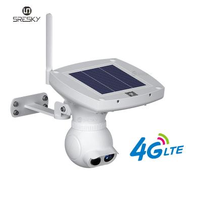 China 4G wifi wireless camera cctv solar powered solar camera new design waterproof/waterproof sresky with 4g for sale