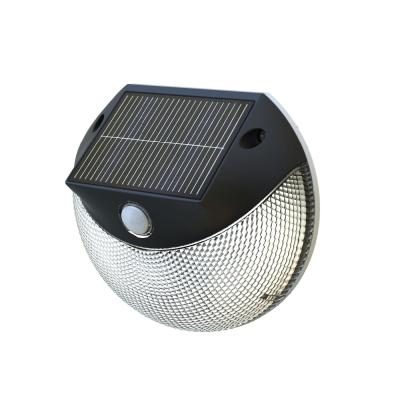 China Design Pir Sensor Outdoor Solar Light PC Integrated Wall Lamp for sale