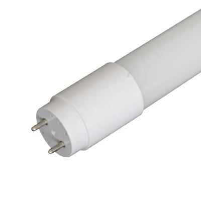 China Desktop 3000k / 4000k / 6500k T8 lamp tube slot design high efficiency and energy saving 18wled glass fluorescent lamp 0.6m / 1.2m light for sale