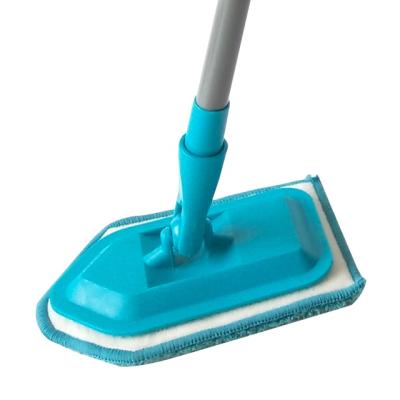 China Household Yujie Wet and Dry Magic Flat Mops Sustainable 80% Polyester and 20% Polyamide with Telescopic Steel Handle for sale