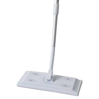 China Durable Nonwoven Household Retractable Floor Cleaning Flat Mop for sale