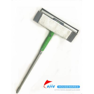 China Sustainable 80% Yujie Polyester And 20% Polyamide Double Sided Window Wiper With Telescopic Rod for sale