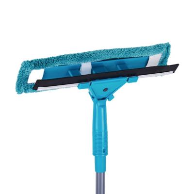 China Viable Multifunctional Squeegee Set Window Wiper Mirror Clean Brush Dual Side Cleaning Tool for sale