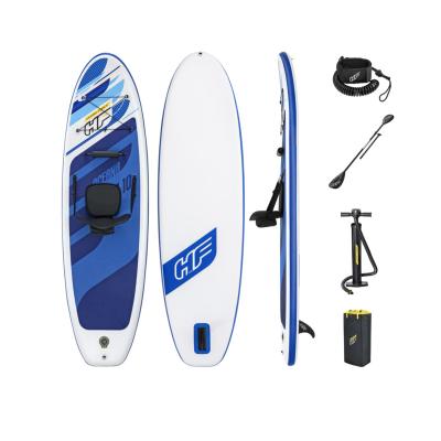 China Bestway 65350 rip force unisex hydraulic sip panel rip force paddle boards exterior with hand pump for sale