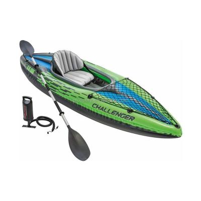 China TUV Approved INTEX 68305 Boat One Person Fishing Inflatable Kayak for sale