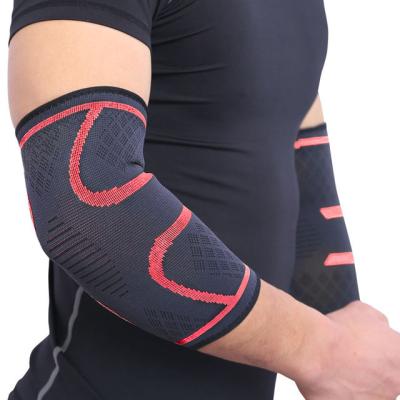 China 1PCS Adult Elbow Support Gym Protective Elastic Sports Elbow Pad Absorb Sweat Sports Basketball Arm Sleeve Elbow Brace for sale