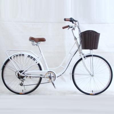 China 2022 Lady Car City Bike Factory HOT Fashion Shared Bike OEM Beaded Pedals Women's Bike Cheap Price High Quality Women for sale