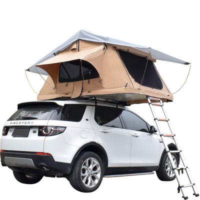 China UV-Resistant Outdoor Campervan Roof Tent Off The Free Roof Tent Self-propelled Land Car Soft Top Tent for sale