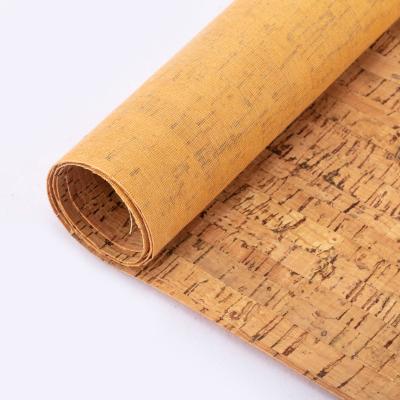 China Best Price Natural Cork Strip Cork Fabric Waterproof Manufacturer For Shoes Bags for sale