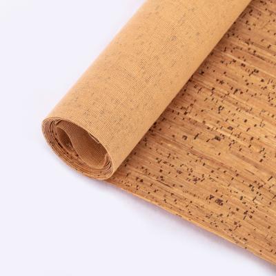 China Cork Factory Good Quality Thin Cork Leather Fabric Waterproof Tape For Bags Shoes for sale