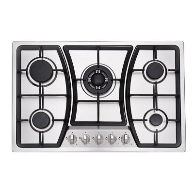 China Household Direct Selling High Quality Kitchen Appliances Heavy Duty With 5 Burner Gas Stove for sale