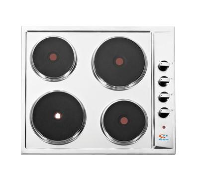 China Household Morden style professional hot sale 60 cm cooktop 4 burner electric hob with hot plate for sale