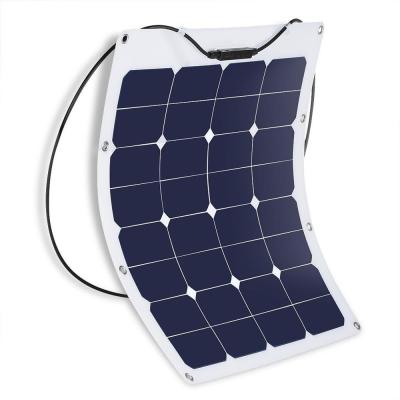 China sunpower 50W solar cell charger panel module for battery and power supply system original factory JT-ETFE50With for sale