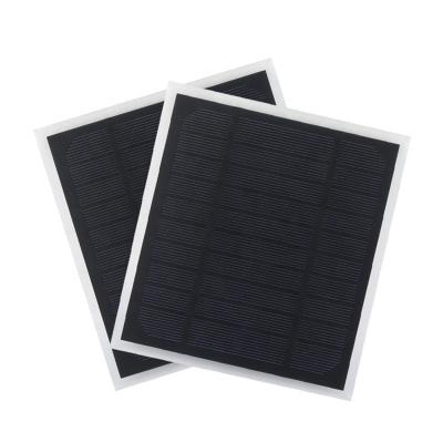 China Mini Solar Panel Etfe /PET/Epoxy/Glass Laminated China 0.5W 1W 2W 3W Full Mono Small Size Black Mono Solar Panel From Etfe Solar Panel Manufacturers for sale