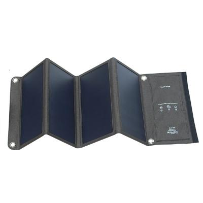 China 28w Foldable Fast Charging Solar Panel Fast Foldable Charger Support Solar Charger for Mobile Phone Outdoor Use for sale